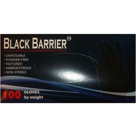 Black Barrier Nitril-Einweghandschuhe 